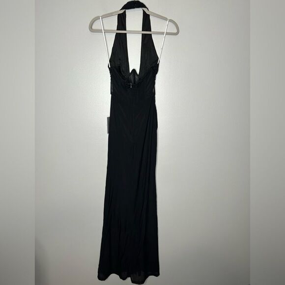 Lulus Never Ending Glamour Halter Gown NWT - Picture 6 of 8
